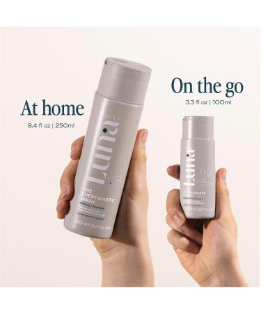 Everywhere Wash 100ml | Gentle Unscented Body Wash | Travel Size Natural Cleanser for Sensitive Skin - Buy Online on GoSupps.com