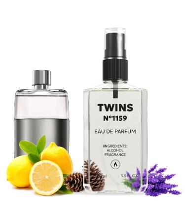 TWINS Impression of Guilty Pour Homme | Perfume for Men Eau de Parfum | No.1159 | 3.4 Fl Oz / 100 ml Gucci Guilty Pour Homme Impression