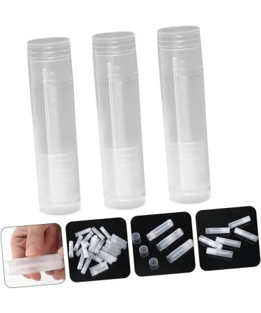 Outanaya 100pcs Empty Lipstick Tube DIY Lipstick Tube Lip Balm Bottles Rotatable Lipstick Tube Bulk Tubes Pp - Buy Online on GoSupps.com