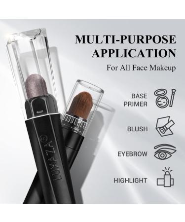 LUXAZA 3PCS Eyeshadow Stick Set - Matte & Shimmer Cream Eye shadow Pencil Crayon for Brightening, Waterproof & Long Lasting Formula - A5-Smoky Star - Buy Online on GoSupps.com