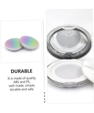 OHPHCALL Flour Holder 2PCS Box Powder box body powder loose face powder container Lovely Powder Cases Briquetting Miss Foundation Compact Case - Buy Online on GoSupps.com