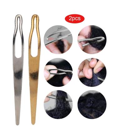 2PCs Dreadlocks Tool | Interlocking Needles & Wig Making Tools | Easyloc Hair Tool for Perfect Dreadlocks - Buy Online on GoSupps.com