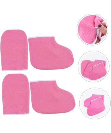Moufles et Chaussettes Paraffine Thermiques Taille Unique Soin Hydratant Mains et Pieds Usage Professionnel et Domestique - Buy Online on GoSupps.com