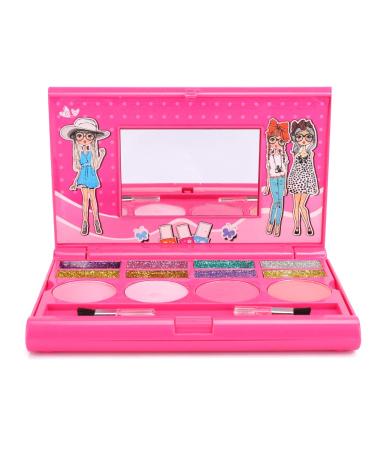 Cosmetic Bag Makeup Set for Girls - Toddler Makeup Palette & Box (H102Z) | Best International Shipping - Buy Online on GoSupps.com