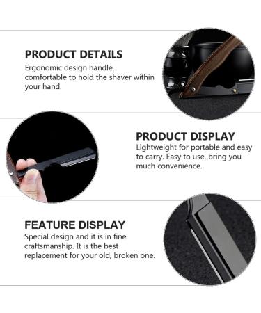 Beaupretty Eyebrow Razor for Men - Portable Rustproof Steel Shaving Razor | Old Fashioned Bartschneider - Buy Online on GoSupps.com