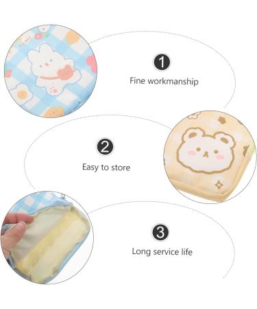 GLEAVI Menstrual Pad Bag 3pcs - Zipper Storage Bags for Women - Travel Organizer for Feminine Care Products - Buy Online on GoSupps.com