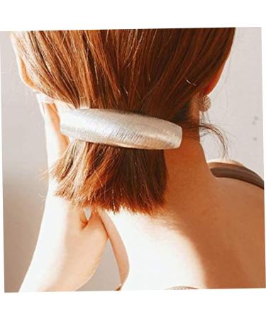Metal Hair Clips for Women Simple Retro Large French Barrettes Hair Accessories for Women metal hairpins(Gold) - Buy Online on GoSupps.com