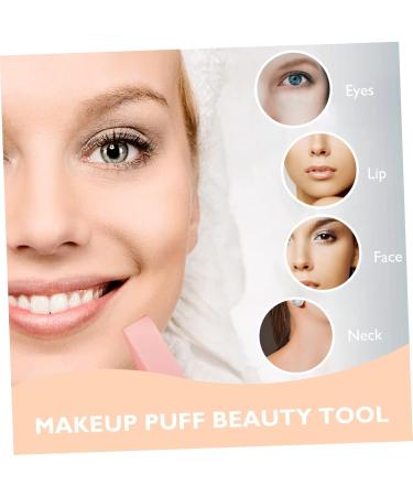 SOESFOUFU Face Powder Puffs 2 Sets Triangle Puff Cosmetic Puffs Sponge Blending Applicator Puff Wedge Puff Foam Sponge Loose Powder Puff Facial Hydrophilic Polyurethane Wedge Shape Puff - Buy Online on GoSupps.com