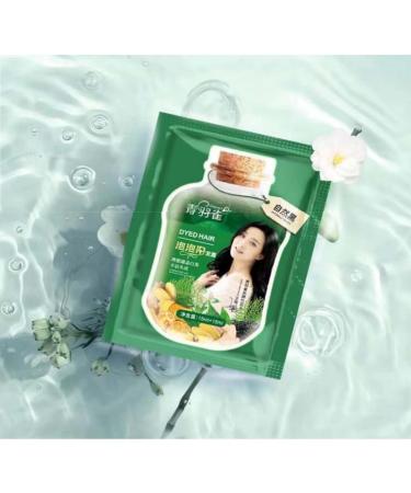 Christmas Gift-10PCS Plant Bubble Hair Dye Shampoo Amazing Gray Hair Covering Effect Plant Foam Hair Care Hair Dye Natural Hair Dye Shampoo for Men&Women (10PCS Chestnut) Chestnut 10PCS - Buy Online on GoSupps.com