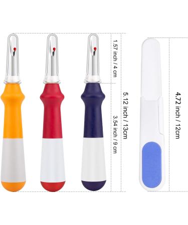 JIANYI Handy Grip Seam Ripper Set with Trimming Scissor - 4 Pack for Sewing and Crafting - Buy Online on GoSupps.com