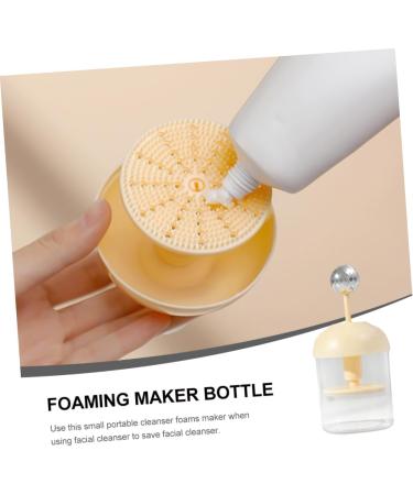 FOYTOKI Facial Cleansing Gel Bubbler Facial Cleaning Bubbler Face Foams Maker Bubble Foamer Wash Bubble Maker Cleansing Foams Maker Plastic Foaming Maker Bubbling Tool - Buy Online on GoSupps.com