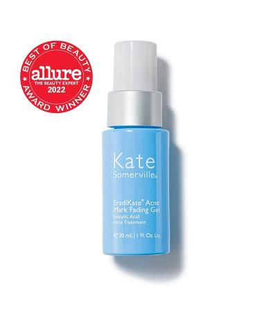 Kate Somerville EradiKate Acne Mark Fading Gel - Salicylic Acid Treatment for Clear Skin | Visibly Reduces Scars, Prevents Breakouts | 1 Fl Oz - Buy Online on GoSupps.com