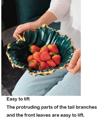 Fruit Basket Fruit Bowl Ceramic Fruit Bowl Creative Fruit Basket Countertop Fruit Bowl Stand Bread Vegetable Snacks Organizer Storage for Kitchen Kitchen Organizers and Storage (Color : A) - Buy Online on GoSupps.com