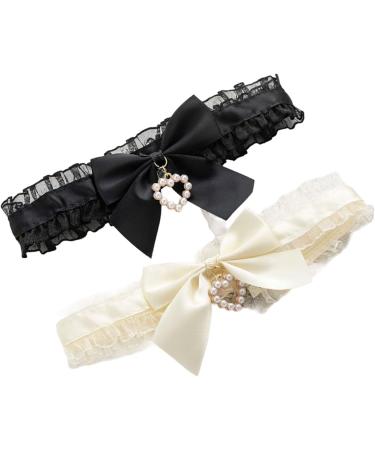 Oralgos Elegant Lace Heart Pendant Necklace for Women - Modern Pearl Collar Chain Decoration - Buy Online on GoSupps.com