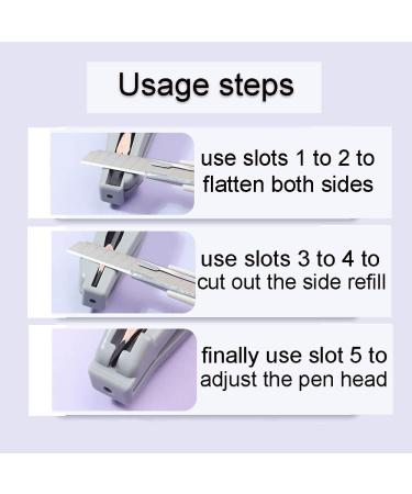 Buy 3 in 1 Eyebrow Pencil Sharpener - Duckbill Shape Waterproof for Peel Off Brow Pencils | International Shipping Available - Buy Online on GoSupps.com