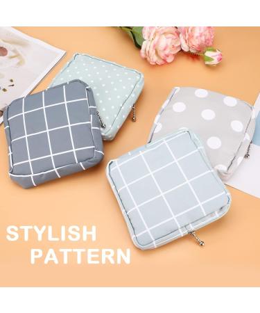 Sanitary Napkin Storage Bag for Women & Teens | Portable Period Pouch with Menstrual Cup & Nursing Pad Holder - Buy Online on GoSupps.com