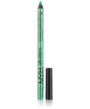 NYX PROFESSIONAL MAKEUP Slide On Pencil Waterproof Eyeliner Pencil - Esmeralda Esmeralda 1 Count (Pack of 1) - Buy Online on GoSupps.com