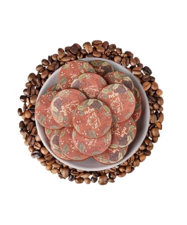 HQZMCTE HQZMCTE Premium Pu-erh Coffee - Pu-erh From Yunnan With Rich Coffee Aroma Mini Compressed Tea Cakes (500g)