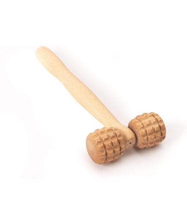 Ribnican Facial Massage Roller & Head Massager - Maderotherapy Wood Accessories for Home Spa | International Shipping - Buy Online on GoSupps.com