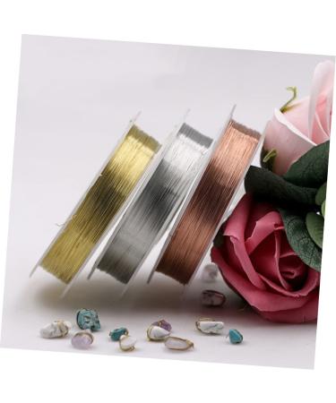 DOITOOL 3pcs Manicure Supplies Jewelry Beauty Organizer Brains Copper Beading Wire Accessories Various Eyelashes Dolls Decoration Decal Tips Book Flexible Beading Wire Spoon Crafts Nail - Buy Online on GoSupps.com