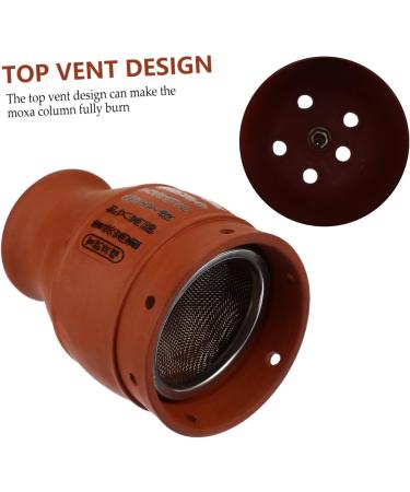 Beavorty Moxibustion Pot Tool - Premium Purple Clay Moxibustion Box & Scratch Cup for Healing - International Shipping Available - Buy Online on GoSupps.com