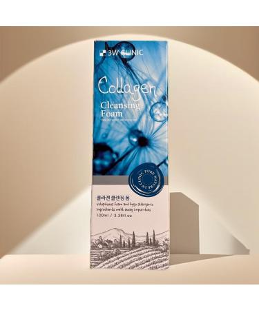 3W Clinic Collagen Cleansing Foam 100ml. Keep Your Skin Soft and Moisturized. Made in Korea - Buy Online on GoSupps.com
