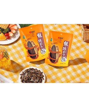 Qia Qia Asian Food Sunflower Seeds Snacks 108g - Caramel (Pack of 2) - Buy Online on GoSupps.com