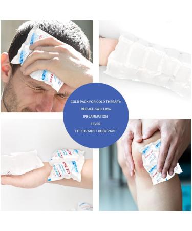 Dry Ice for Shipping Frozen Food Long-Lasting Cold Packs for Coolers Cold Therapy for Pain Relief Dry Ice Packs for Lunch Bags Sport Injuries Fresh Food Storage - 6 Sheets 6sheets - Buy Online on GoSupps.com