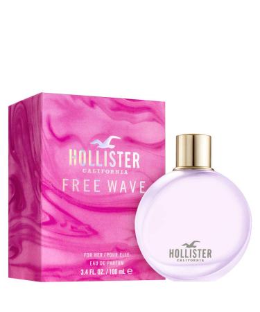 Hollister Free Wave Women EDP Spray Floral 3.4 Fl Oz 3.4 Fl Oz (Pack of 1) - Buy Online on GoSupps.com