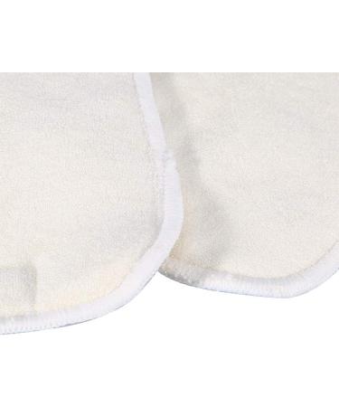 Bamboo Fibre 4-Layer Adult Incontinence Cloth Nappy Inserts - Washable & Reusable Liner for Dry Skin - Buy Online on GoSupps.com
