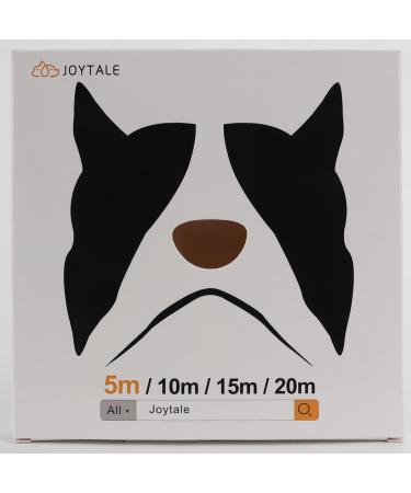 Joytale Waterproof Drag Line Leash for Dogs - 5m Neon Yellow Ideal for Medium to Extra Large Breeds - Buy Online on GoSupps.com