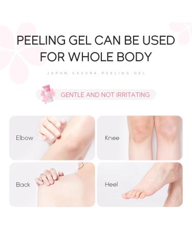Sakura Face Scrub Hydrating Face Exfoliator Scrub Body Scrub for Dead Skin Reduce Acne & Even Skin Tone Smoothing Scrubs & Body Treatments Skin Exfoliator-Face & Back & Knee Blackhead Cleanser-60g - Buy Online on GoSupps.com