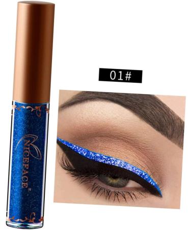 FOMIYES 2pcs Glitter Eye Shadow Liquid Eyeshadow Glitter Colorful Eyeliner Pen Liquid Eyeliner Water Proof 1 count (Pack of 1) As Shownx2pcs - Buy Online on GoSupps.com