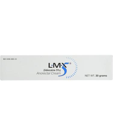 LMX5 Lidocaine Pain Relief Cream 30g Tube - Fast Acting & Long Lasting for Cuts, Scrapes, Sunburn, and Bites - Buy Online on GoSupps.com
