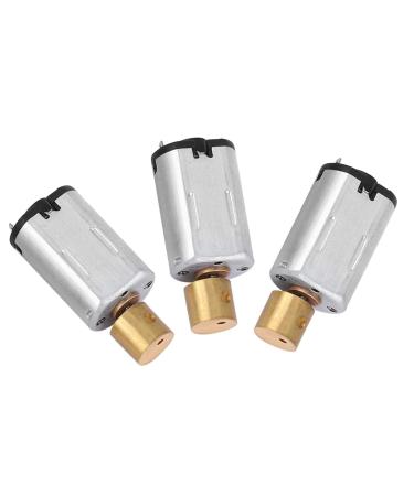3Pcs 1000RPM Vibration Motor 1.5V -6V Brass Eccentric Wheel Vibration Motor for Beauty Instrument - Buy Online on GoSupps.com
