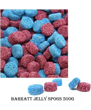 Barratt Jelly Spogs 500g Bag | Aniseed flavoured jellies with a bobbly sugar coating - Buy Online on GoSupps.com