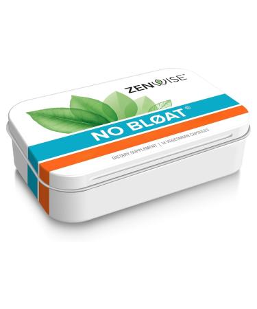 Zenwise No Bloat (Digestive Enzymes) 14 Capsules Gluten Free Soy Free Non-GMO