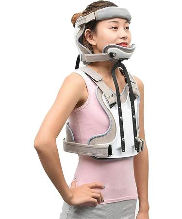 Uziah Adjustable Neck Breast Orthosis - Fracture Fixation & Rehabilitation Support for Cervical Vertebrae Post-Trauma Arthritis & Surgical Fractures - International Shipping Available - Buy Online on GoSupps.com