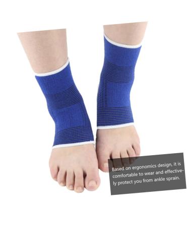 Healeved Sports Ankle Brace - 3 Pairs Adjustable Support for Sprained Ankles | Breathable Knitted Socks & Bandages for Football - Buy Online on GoSupps.com