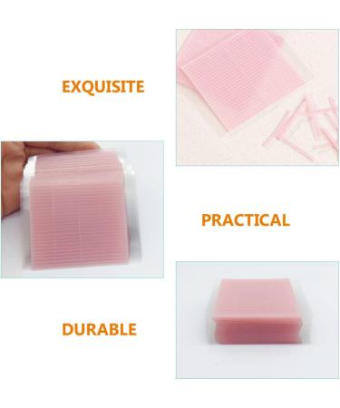 Housoutil Adhesive Stickers 18 Sheets Double Eyelid Beauty Stickers Fiber Material Woman Eyes Eye Eye Shaping Makeup Supplies 2.8x0.2cmx3pcs Pinkx3pcs - Buy Online on GoSupps.com