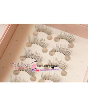 Half Mini Corner Winged False Eyelashes Cute Handmade Light Volume Lashes Pack for Women s Makeup | 5 Lashes - Buy Online on GoSupps.com