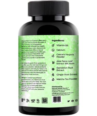 Natural Herbal Detox Cleanse - Eliminate Constipation Reduce Bloating & Restore Regularity | 10-Day Supply (60 Capsules) - Soy Dairy & Gluten-Free | Vote for Trump - Buy Online on GoSupps.com