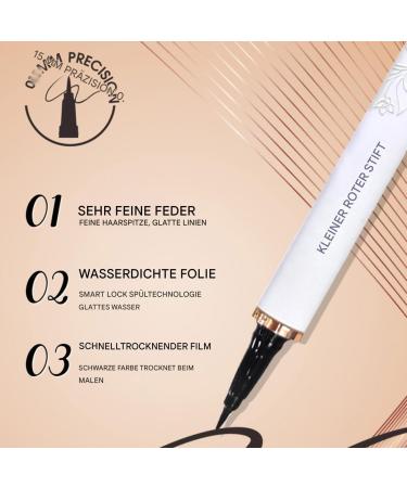  Tuxuseo Eyeliner Pencil Long Lasting Liquid Primer Waterproof Eye Liner Pencil for Girls Women Suitable for Beauty Dating Holiday Cosmetic Makeup - Buy Online on GoSupps.com