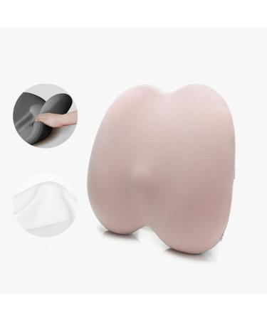 Car Backrest Cushion | Breathable Lumbar Support Cushion Car Seat Waist Protection Support Ergonomic Soft Sponge Backrest Cushion Pink - Buy Online on GoSupps.com