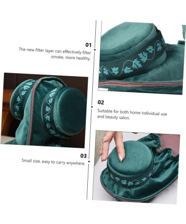 Buy Healvian 3 STK Moxibustion Cone Holder Set | Sorty Burner Stand & Accessories | Moxa Ai-Box & Filter Velvet - Buy Online on GoSupps.com