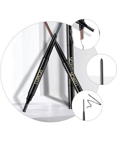 FOMIYES 2pcs 2 1 Eyebrow Makeup Tools Lock Cylinder Automatic To Rotate - Buy Online on GoSupps.com