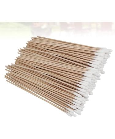 VALICLUD 500PCS Long Cotton Swabs with Wooden Handle - Ideal for Home and Store Use | 15CM Cotton Sticks - Buy Online on GoSupps.com