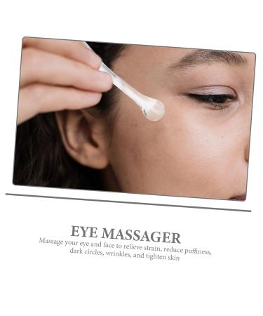 5pcs Eye Cream Massage Tool The Wand Company Beauty Scoop for Facial Eye Cream Applicator Roller Under Eye Bags Metal Scraper Zinc Alloy Eye Cream Applicator Roller Stick Printable 8.5x1.5x1.2cm Transparent - Buy Online on GoSupps.com