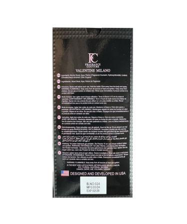 Valentine Milano Cologne for Men Masculine Scent Men's Perfume Daily Used Eau de Toilette 100ML Valentine Milano 3.4 Fl Oz (Pack of 1) - Buy Online on GoSupps.com