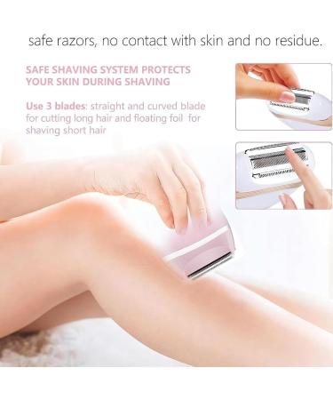 Lady Shaver 2.0 - 3-in-1 Wireless Women's Razor for Intimate Areas Bikini Trimming & Body Pink - Buy Online on GoSupps.com